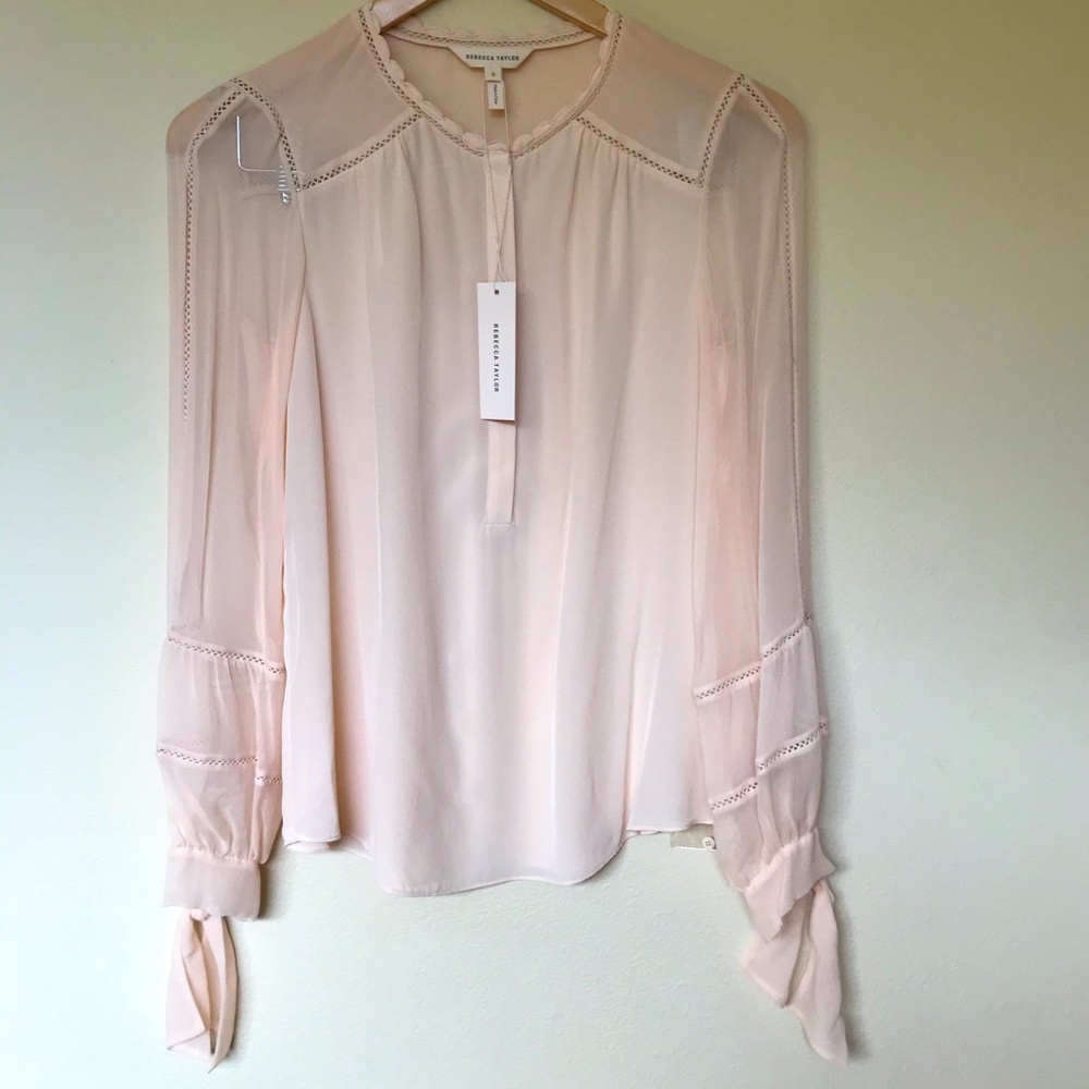 Rebecca Taylor Silk Blouse Size 0